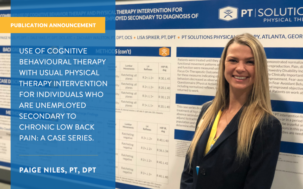 Research Cognitive Behaviors Pt Solutions