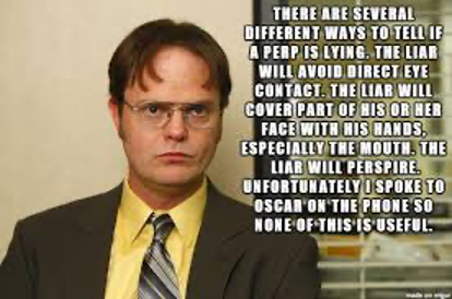Dwight Talking To Oscar