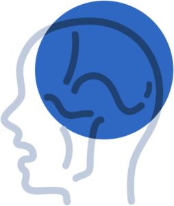 PTS Home Icon Cranial Facial Blue
