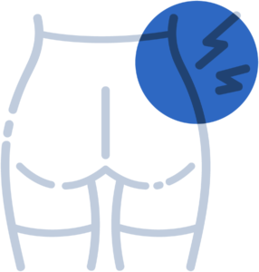 PTS Home Icon Hip Pain Blue