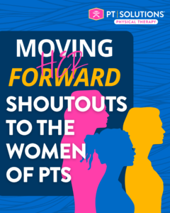 Shoutouts to the women of PTS